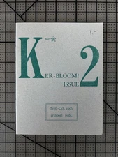 Kerbloom Ker-Bloom! Issue #2 Art Noose Hand Printed Zine