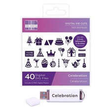 First Edition : USB digital dies : 40 Digital SVG files : Celebration