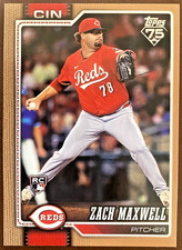 2026 Topps Series 1 Zach Maxwell RC Gold /2026 #143 Cincinnati Reds