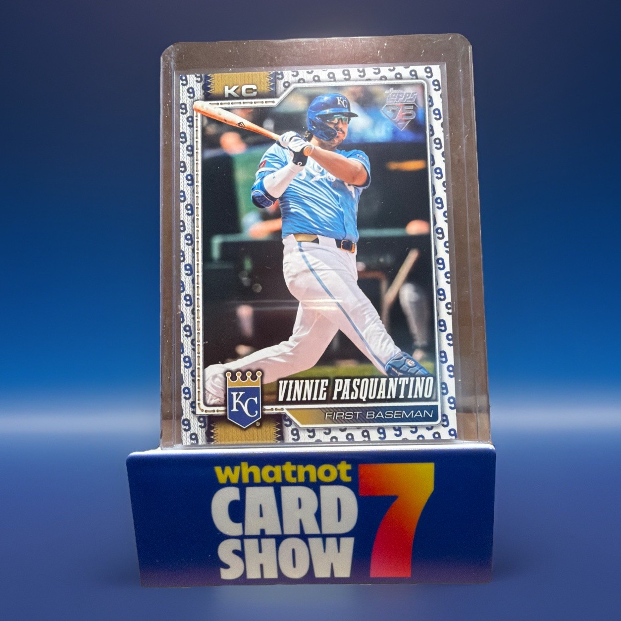 2026 Topps Series 1 #223 Vinnie Pasquantino Player Number SSP Royals 9