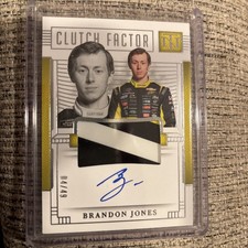 2024 Panini National Treasures Clutch Factor Auto OnCard Brandon Jones #CFS-BJN