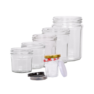 Glas Marmeladen Gläser Chutney Einkochen Honig Einlegen Glas Küche Vorratsglas Behälter