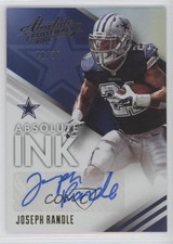 2014 Panini Absolute Ink Spectrum Gold 8/25 Joseph Randle #AB-JRA Auto e6e