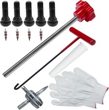Durable Tire Valve Stem Removal Tool Kit - Compact Efficient And Reliable Durable Tire Valve Stem Removal Tool Kit - Compact Efficient And Reliable