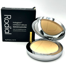 Rodial Instaglam Compact Deluxe Banana Powder Yellow Tone Highlighting Powder ~