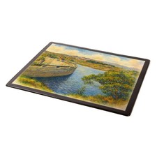 MOUSE MAT - Trawsfynydu Lake, Gelli Lydan - Vintage Art Style