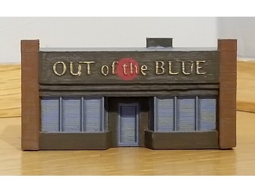 ""Out of the Blue"" Urban City Building - Escala N - 1:160 - ¡No se requiere montaje! - Imagen 3 de 11