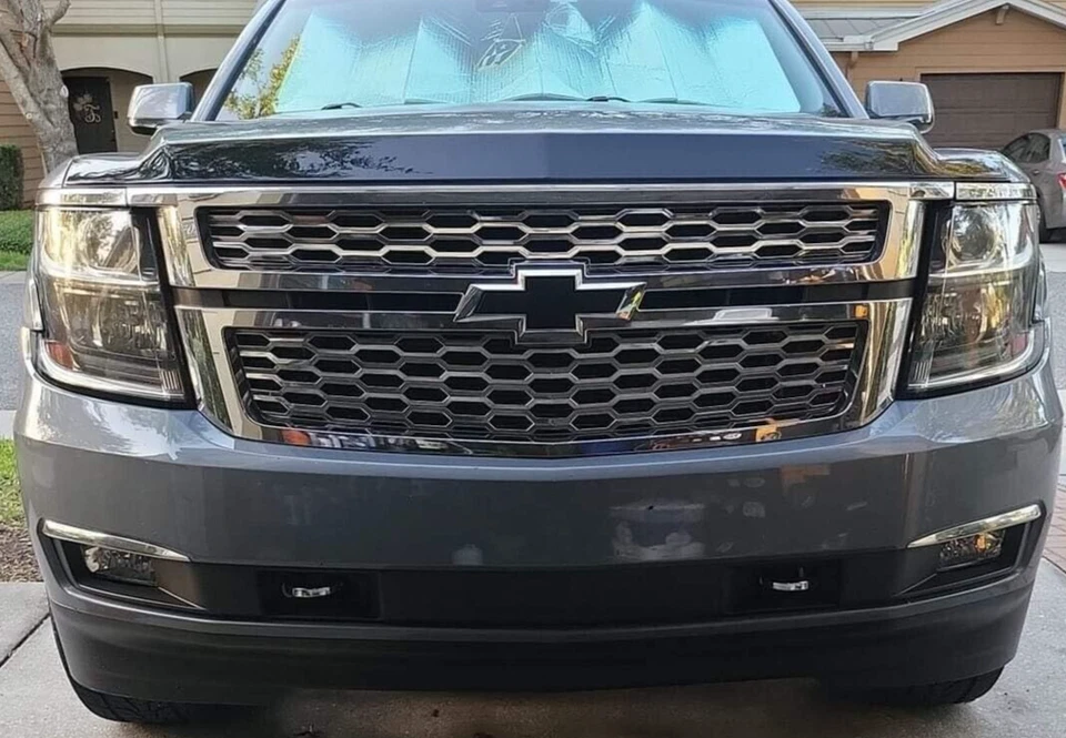 Protetor de capô AeroSkin defletor de insetos para 2015-2020 Chevy Tahoe Suburban - Imagem 3 de 4