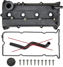 MITZONE Engine Valve Cover Kit Gaskets, Spark Plug Tube Seals Set, Oil Filler Ca