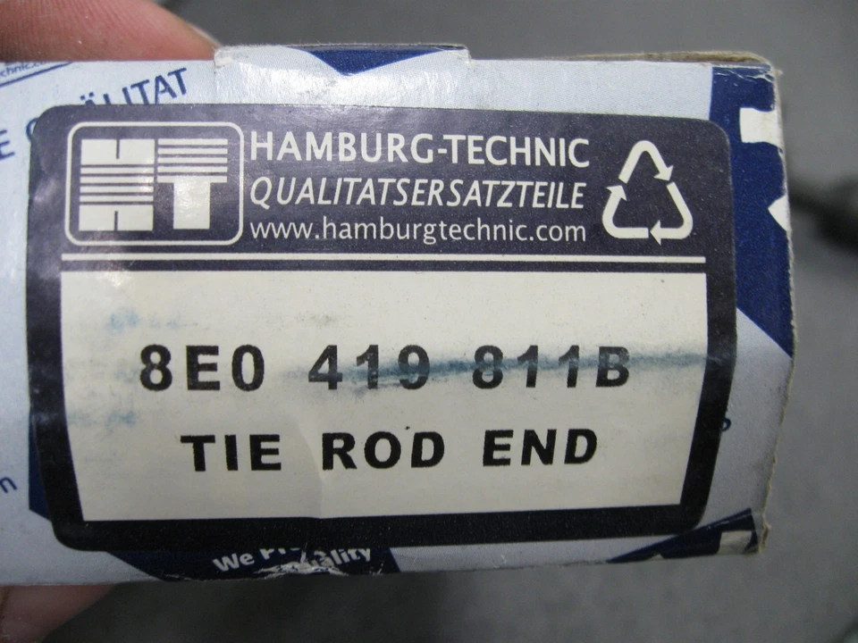 NEW HAMBURG-TECHNIC TIE ROD END AUDI A4 VOLKSWAGEN PASSAT (PN 8E0 419 811B) - Image 2 of 2