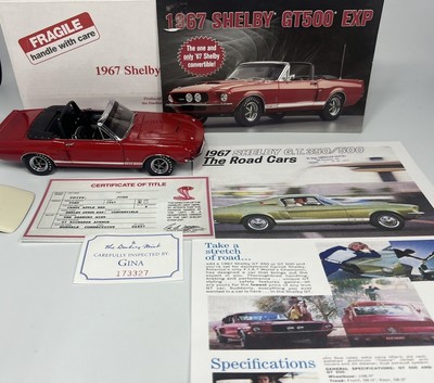 GMP製 1967 SHELBY GT500 1/24限定品 (訳あり格安) 1967 ALTAYA SHELBY GT500 1/24 | eBay