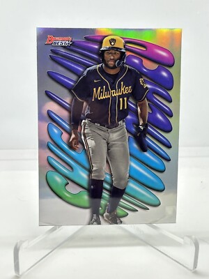 2023 Topps Bowman's Best Shellacked SH-13 Jackson Chourio - Milwaukee Brewers