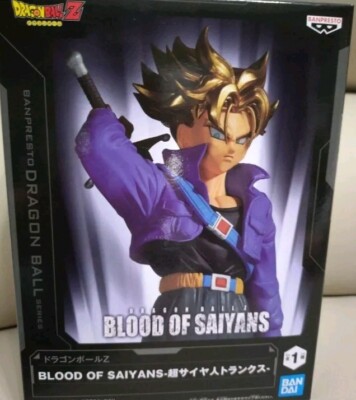 Dragon Ball Z Super Saiyan TRUNKS -Blood of Saiyans- Figure JAPAN