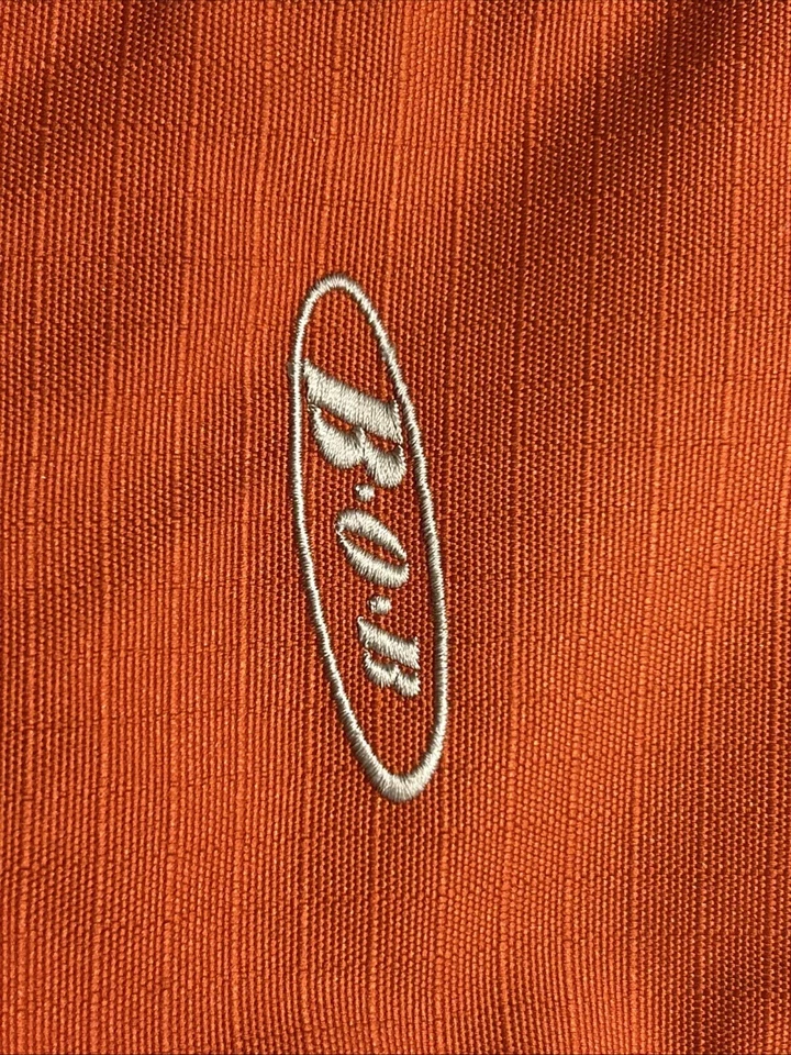 BOB Stroller Diaper Bag Messenger Style Orange and Neutral - Image 3 of 4