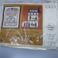 Creative Circle Cross Stitch Kit 2414 The Story Of Christmas New SEALED
