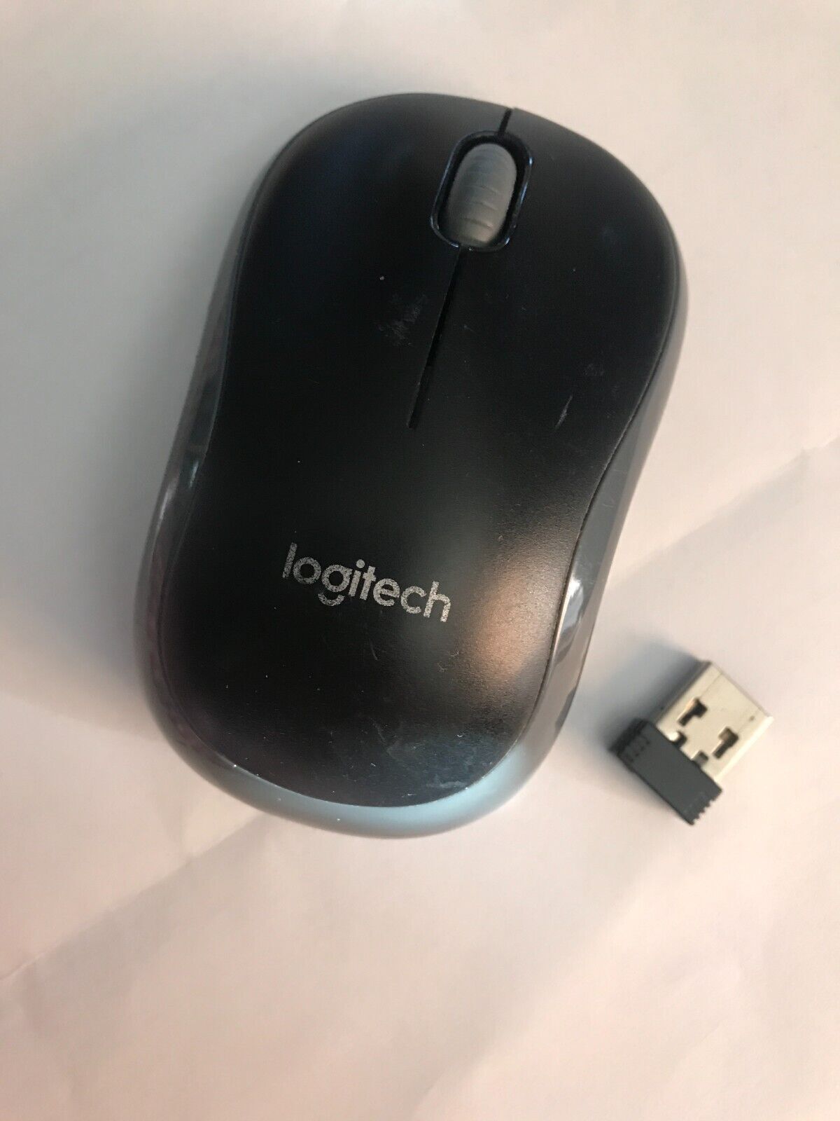 Logitech M185 Wireless Optical Mouse w/ USB Receiver Fit Compact PC & Laptop