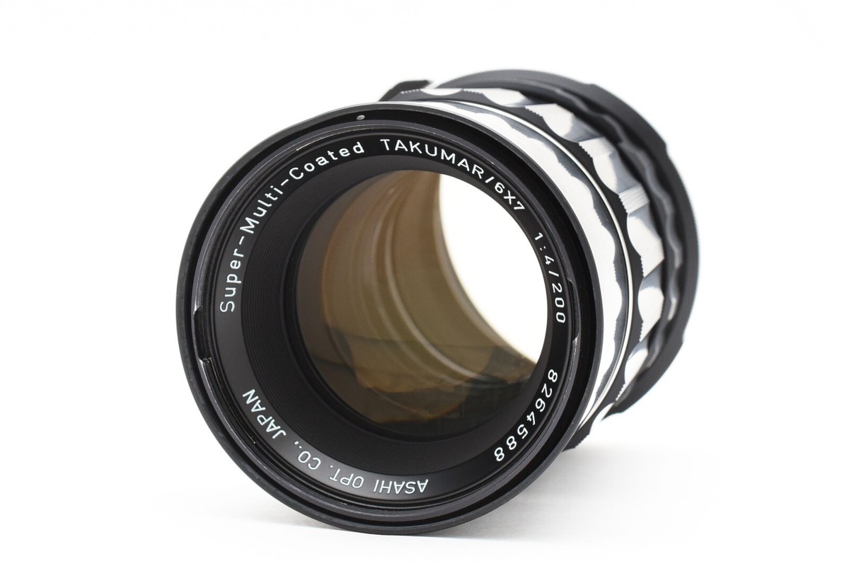 Pentax 6x7 SMC Takumar 200mm f4 for 6x7 67 Telephoto MF Lens