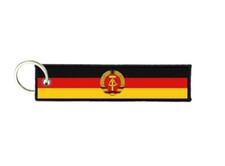 Hafen Schl&uuml;ssel Herren Damen Stoff Bedruckt; Flagge Deutschland Osten DDR