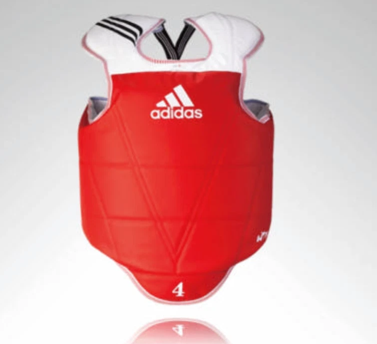 Adidas TaeKwonDo Chest Protector Set Red one + Blue one WT Approved TKD Guards - Image 3 of 4