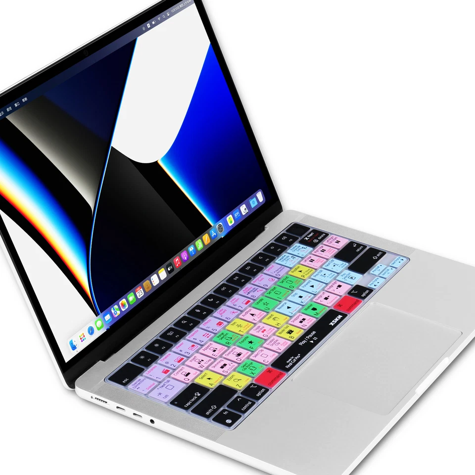XSKN Final Cut Pro Keyboard Cover for Macbook Pro Air 13 14 15 16 Magic Keyboard - Image 4 of 4