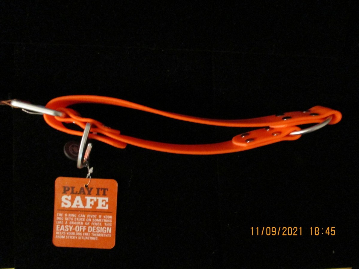 Ferplast Collar Club C10 Hundehalsband – Orange, Verschiedene Größen