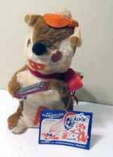 VINTAGE RARE 1959 ALVIN AND THE CHIPMUNKS WIND UP WITH HARMONICA WITH TAG WORKS