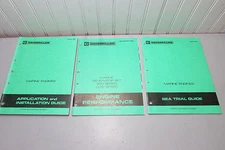 Caterpillar Marine Engines Data Books Lot of 3!