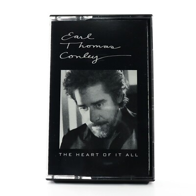 The Heart of It All by Earl Thomas Conley (Cassette Tape, 1988, RCA) TESTED