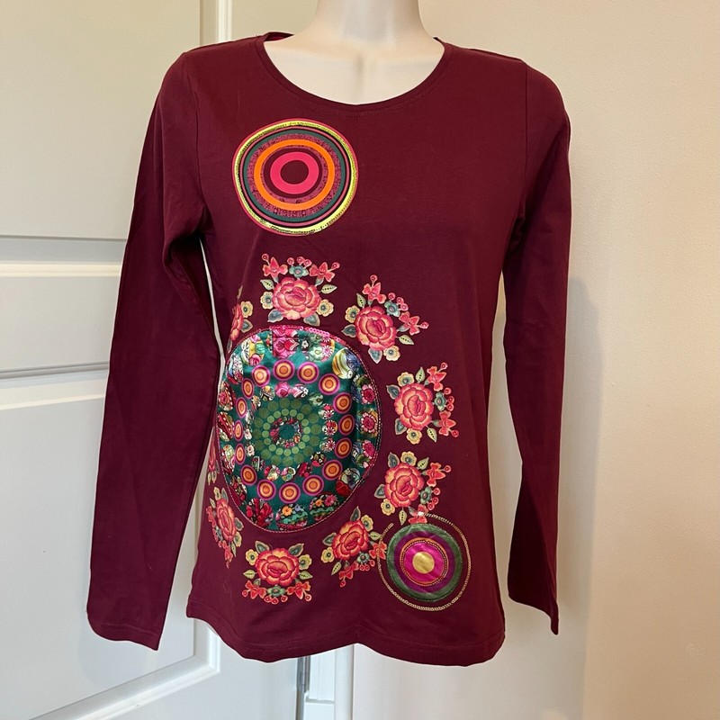 NWT Desigual Maryland Girls Top, sz 13/14