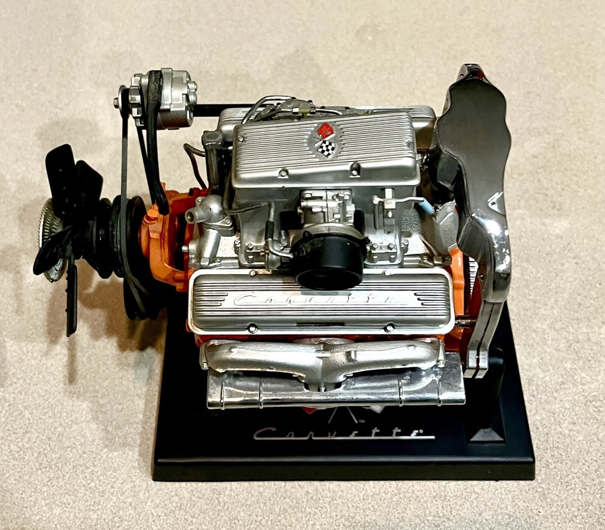 自動車 CORVETTE 327 FUEL INJECTION ENGINE.MODEL 🏁 Liberty Classics Vintage Corvette 327 Fuel Injection