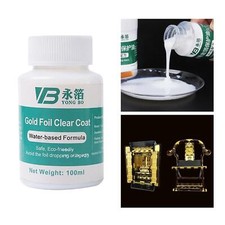 100ml Gold Foil Glue Crafts Eco-Friendly for