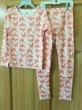 New Carter's Girls Fox Pajama 2pc Set Snug fit Long Sleeve Long Pants many sizes