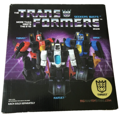THRUST DIAMOND SELECT TOYS BUST BOXED SEEKERS 82/250 2007 TRANSFORMERS COA