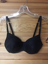 LIVELY Black WIRELESS RN 149969 Lightly Padded Bra Sz 34C Multi Way