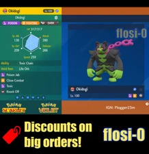 6IV Okidogi Pokemon Scarlet and Violet