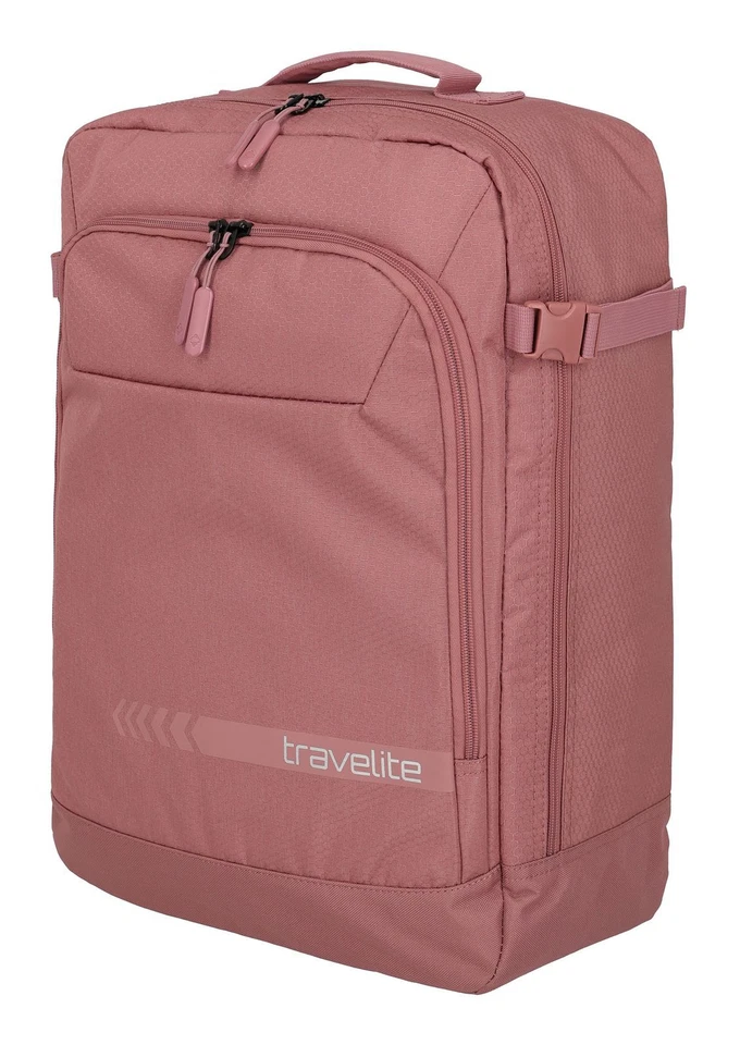travelite Kick Off Backpack Rucksack Rucksack Rose altrosa - Bild 2 von 4