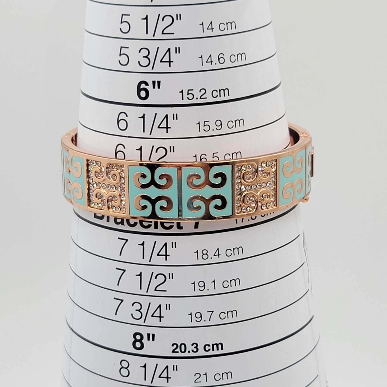 Bangle Bracelet NEWBRIDGE Silverware Ireland Rhin… - image 7