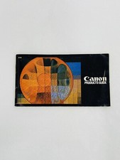 Canon FD Product Guide Camera Accessory Sales Brochure EN 1977 Advertisement