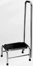 NEW Armedica AM-842 Stainless Steel Non Slip Footstool w/ Handrail