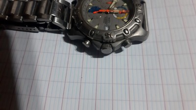 Montre Maty Homme - Chronographe Quartz étanche 100m, Boîtier Titane (occasion)