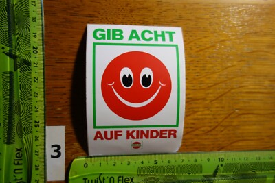 Alter Aufkleber Tankstelle Motoroel Kraftstoff (VEBA/BP) FANAL Spruch (AG)