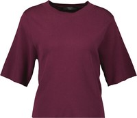 Neu ! Weekend Max Mara Damen Kurzarmpullover Pflaume Gr. S
