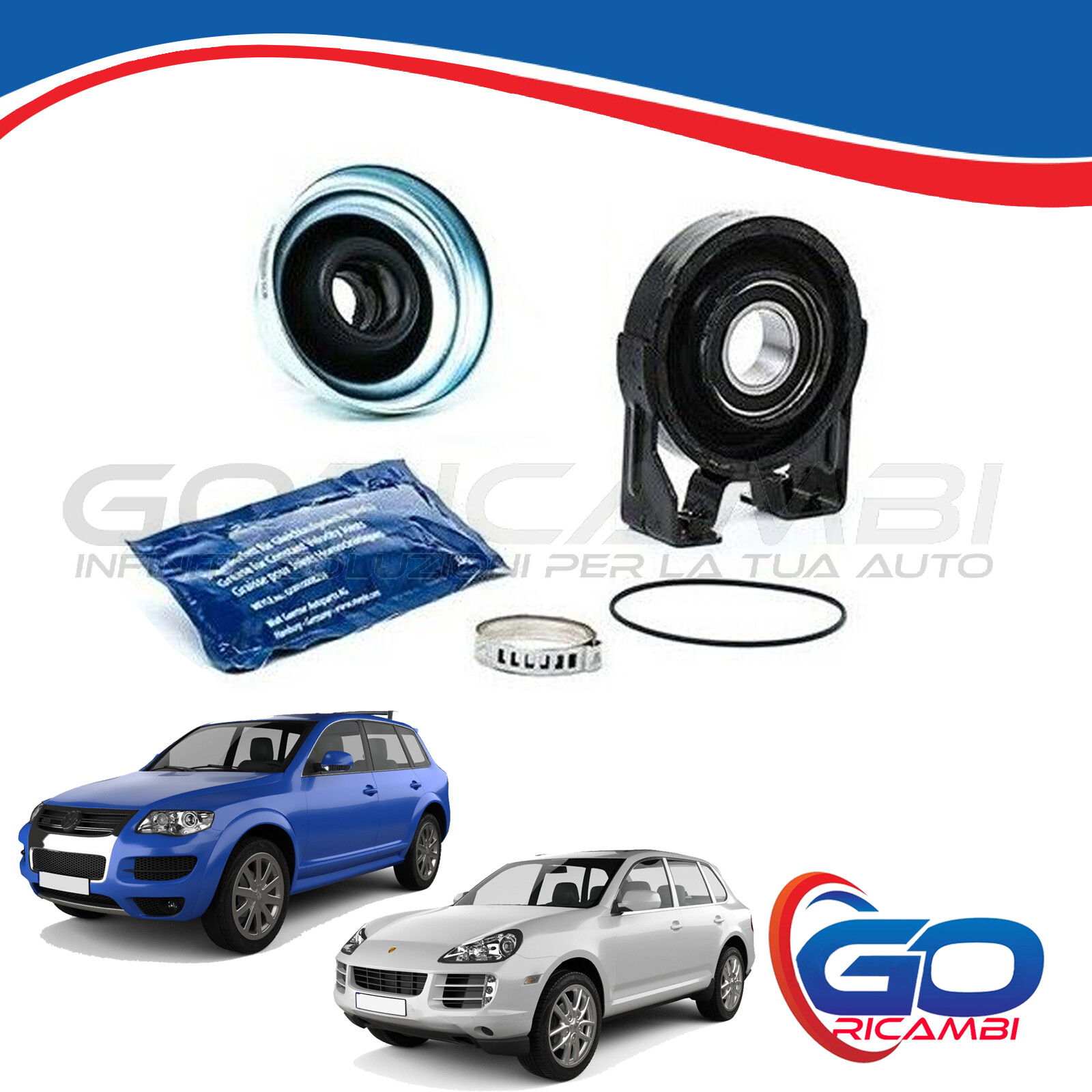 SUPPORTO ALBERO TRASMISSIONE MOTORE VW VOLKSWAGEN TOUAREG PORSCHE CAYENNE