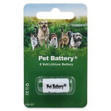 Pet Stop, Perimeter, Dog Guard, and Extreme Fence Collar 6V Lithium Battery