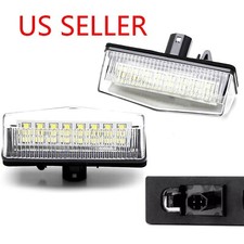 Pair Led License Plate Light Rear Tag Lamp Assembly For 2009-2013 Toyota Venza Pair Led License Plate Light Rear Tag Lamp Assembly For 2009-2013 Toyota Venza