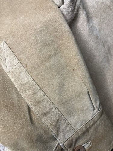 Newport Harbor Genuine Suede Jacket Men's Size Medium Brown - Picture 8 of 18