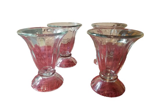 Verres à eau clair Cape Cod en verre impérial Mid-Century - Lot de 5 Verres à eau clair Cape Cod en verre impérial Mid-Century - Lot de 5
