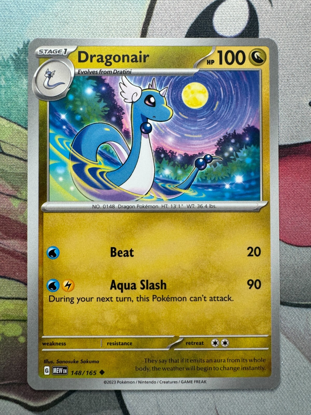 Dragonair Non-Holo English Pokemon TCG BKCJ41