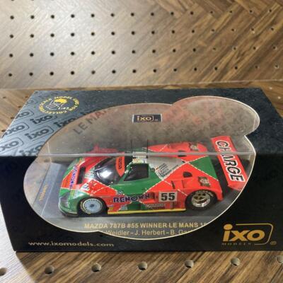MAZDA78 7B #55 WINNER LE MANS  1991 ixo製 ixo 1/43 Mazda78 7B 55 Winners Le Mans 1991 Mini Car | eBay
