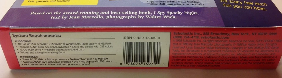 I Spy Spooky Mansion Juegos de construcción cerebral para niños [Win & Mac, 078073159390] Foto 3 de 4
